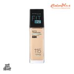 ColorPlus Cosmetics Maybelline Fitme Matte and Poreless FoundationWith Pump 115 1