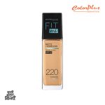 ColorPlus Cosmetics Maybelline Fitme Matte and Poreless FoundationWith Pump 220