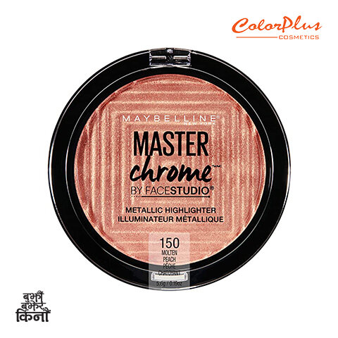 ColorPlus Cosmetics Maybelline master chrome highlighter 150 1