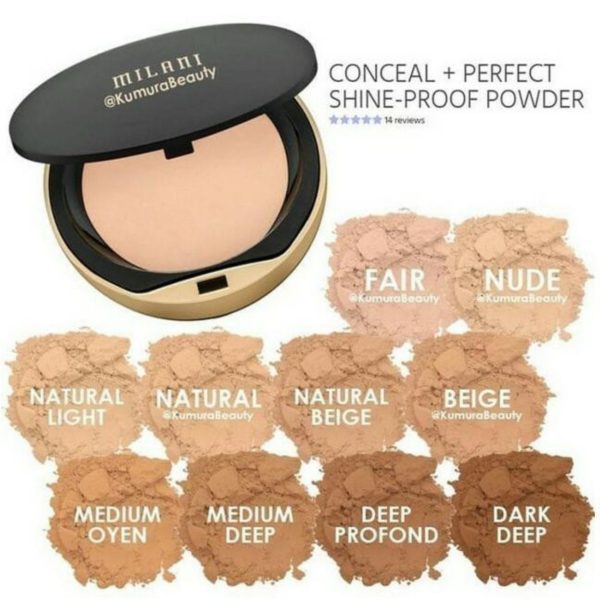 ColorPlus Cosmetics Milani Conceal Perfect Shine Proof Powder4 scaled