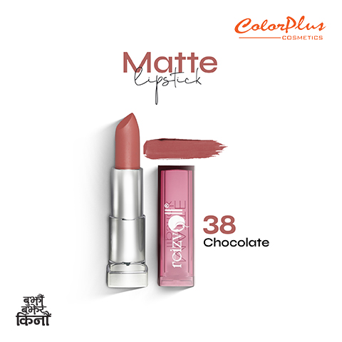 ColorPlus Cosmetics Reizvoll Matte Lipstick 38 chocolate