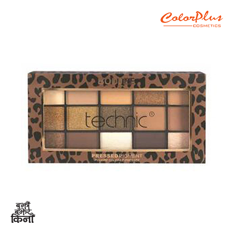 ColorPlus Cosmetics Technic Pressed Pigment Eyeshadow Palette Boujee2