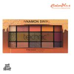 ColorPlus Cosmetics Technic Pressed Pigment Eyeshadow Palette Cinnamon Swirl