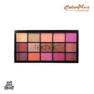 ColorPlus Cosmetics Technic Pressed Pigment Eyeshadow Palette Hot Love scaled