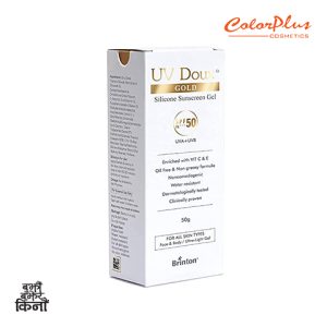 ColorPlus Cosmetics UV Doux Gold Silicone Sunscreen Gel 50g