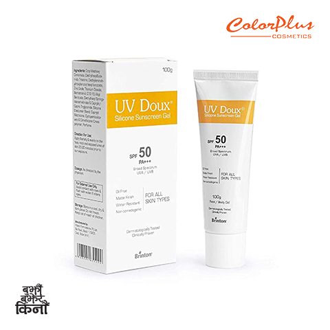 ColorPlus Cosmetics UV Doux Silicone Sunscreen Gel 100g