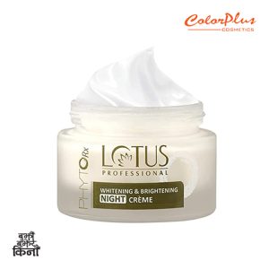 ColorPlus Cosmetics Lotus Professional Phyto Rx Whitening and Brightening Night Creme 1