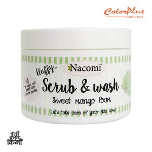 ColorPlus Cosmetics Nacomi Scrub and Wash Sweet Mango Foam