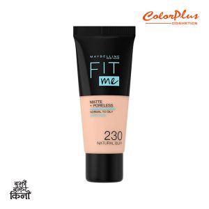 ColorPlus Cosmetics Maybelline Fitme Matte and Poreless Tube 230 Natural Buff scaled