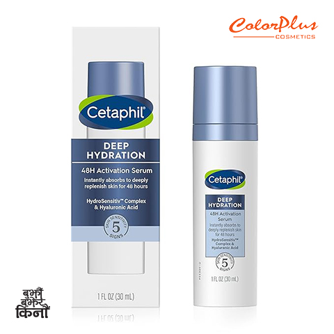 ColorPlus Cosmetics Cetaphil Deep Hydration 48 Hour Activation Serum