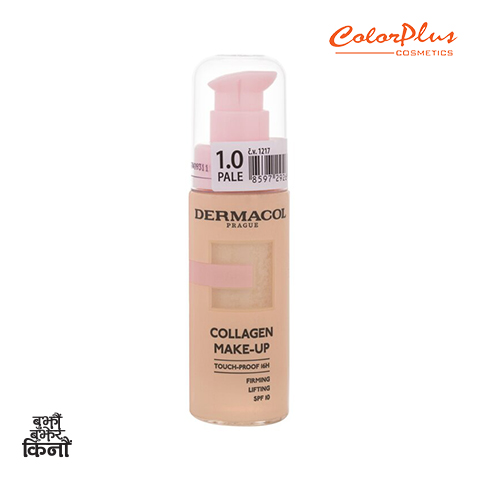 ColorPlus Cosmetics Dermacol Collagen Makeup SPF 10 Pale