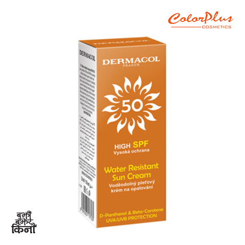 ColorPlus Cosmetics Dermacol Water Resistant Sun Cream SPF 50