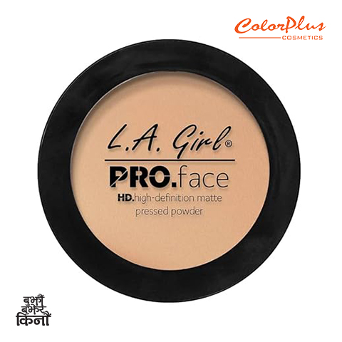 ColorPlus Cosmetics LA Girl Pro Face HD Matte Pressed Powder Nude Beige