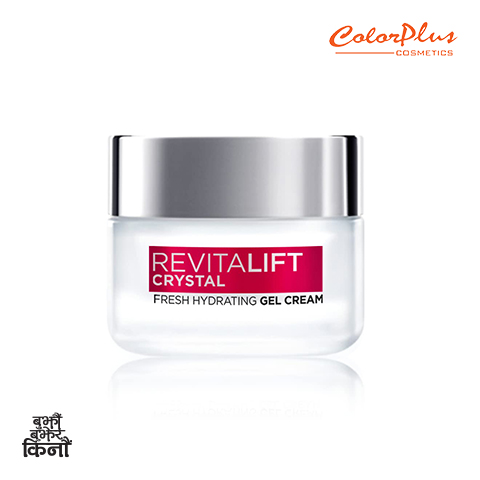 ColorPlus Cosmetics LOreal Revitalift Crystal Fresh Hydrating Gel Cream