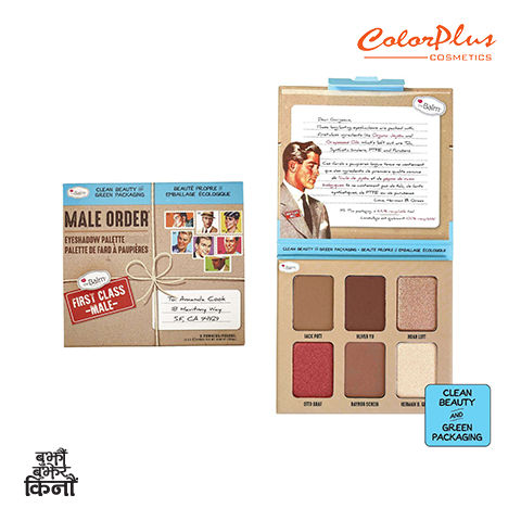 ColorPlus Cosmetics The Balm Male Order Eyeshadow Palette
