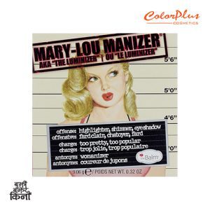 ColorPlus Cosmetics The Balm Mary Lou Manizer Highlighter
