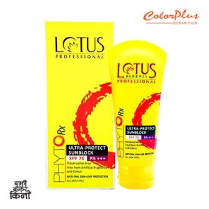 ColorPlus Cosmetics Lotus Professional Phyto Rx Sunblock SPF 70