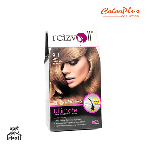 Reizvoll 9.1 Very Light Ash Blonde Hair Coloring Creme