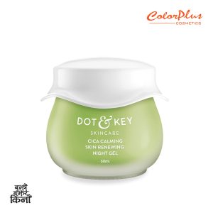 dot & key cica calming skin renewing night gel