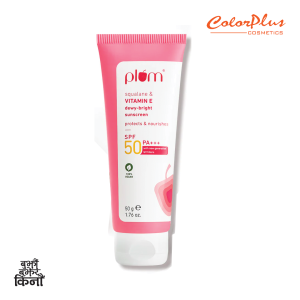 Plum Squalane & Vitamin E SPF 50 PA+++ Dewy-Bright Sunscreen