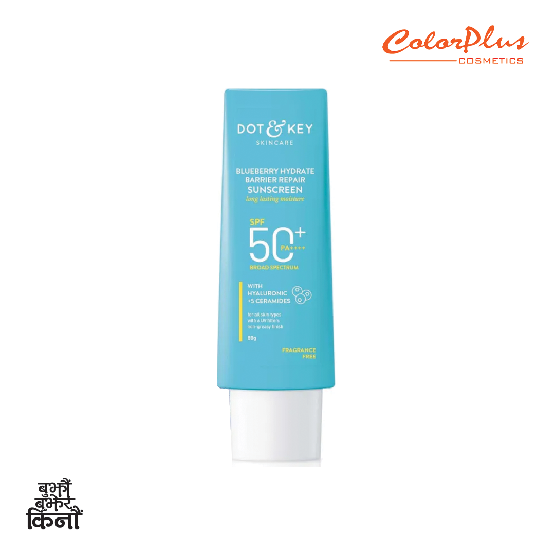 Dot & Key Blueberry Hydrate Barrier Repair Sunscreen SPF 50+