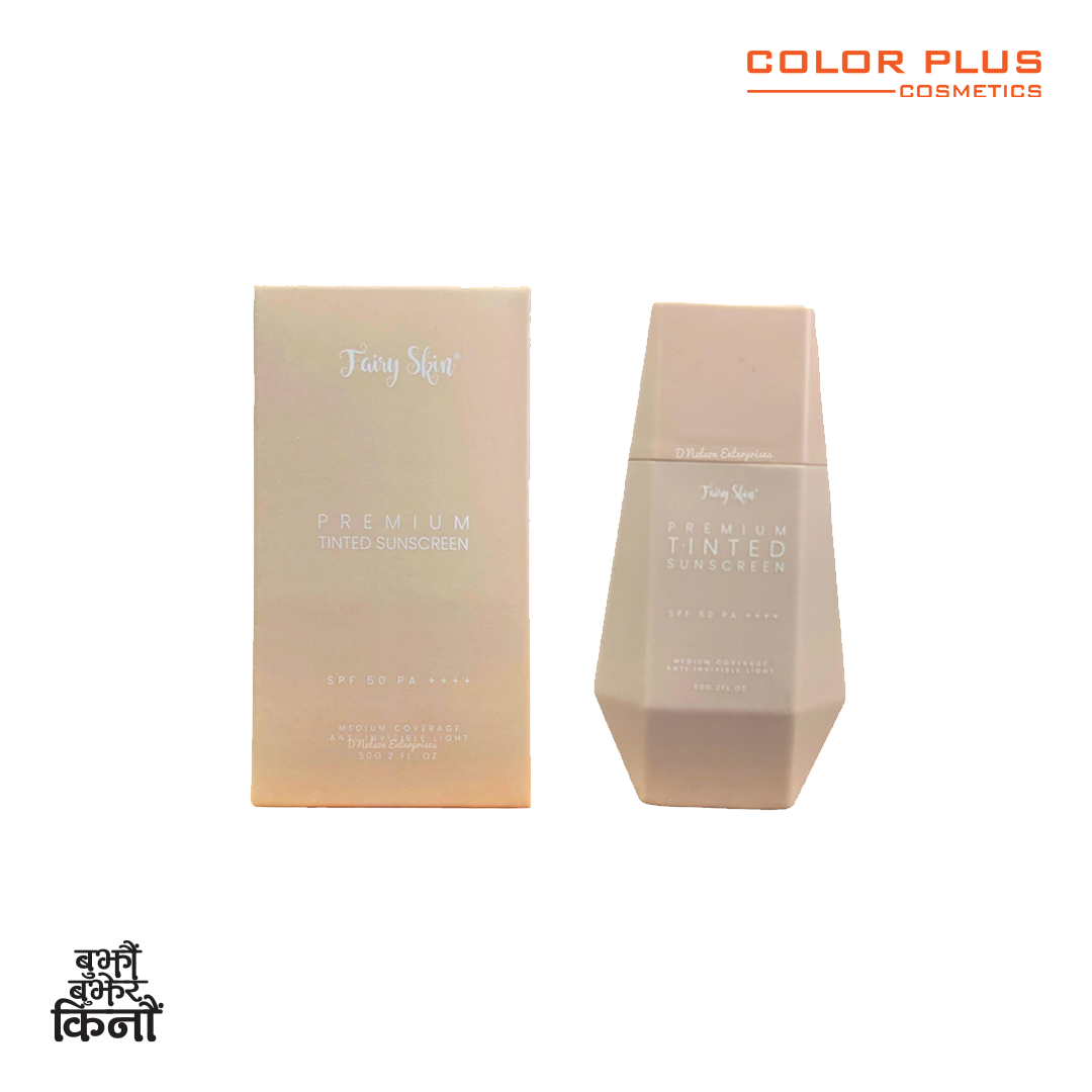 Fairy Skin Premium Tinted Sunscreen SPF 50 PA+++, 50ml