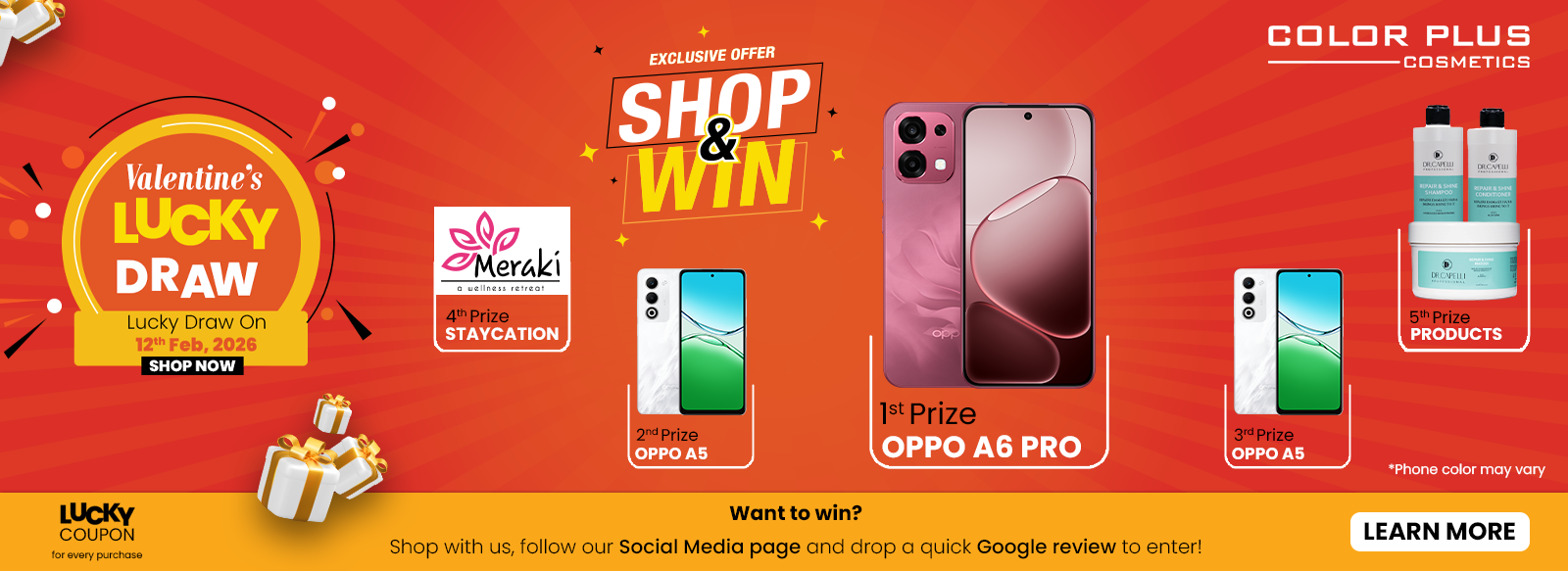 Lucky Draw Website Banner 1